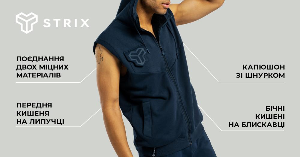 Men‘s Essential Vest Midnight Blue - STRIX