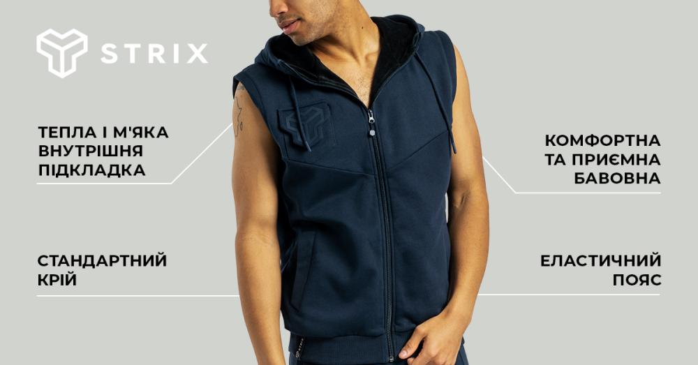 Men‘s Essential Vest Midnight Blue - STRIX