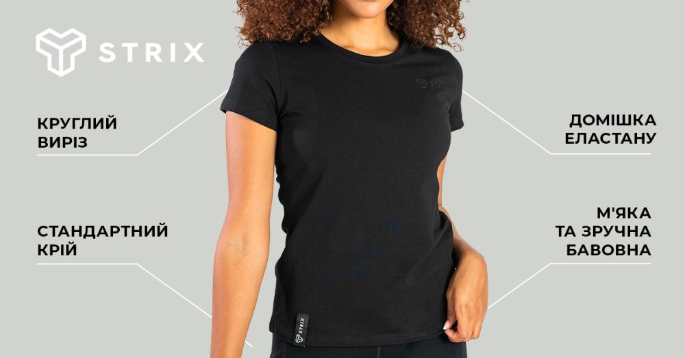 Women‘s Essential Tee Black - STRIX