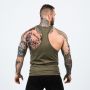 Майка Stringer Tank Top Heather Olive Green - GymBeam