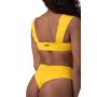 Топ Желтый Miami Retro Bikini  - NEBBIA