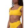 Топ Желтый Miami Retro Bikini  - NEBBIA