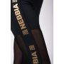 Женские леггинсы Intense Gold Mesh Black - NEBBIA