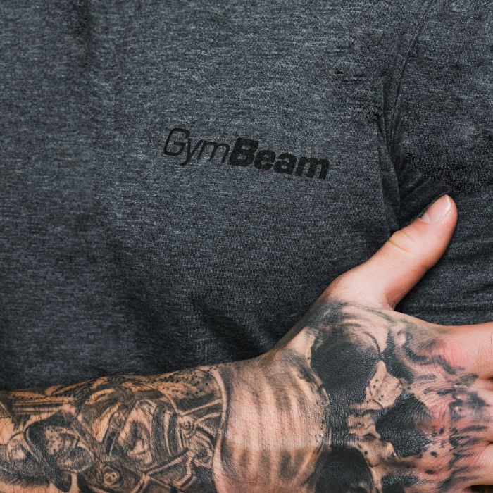 Футболка Basic Dark Grey - GymBeam