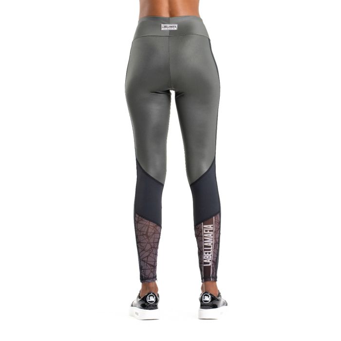 Women‘s leggings Fierce Green - LABELLAMAFIA