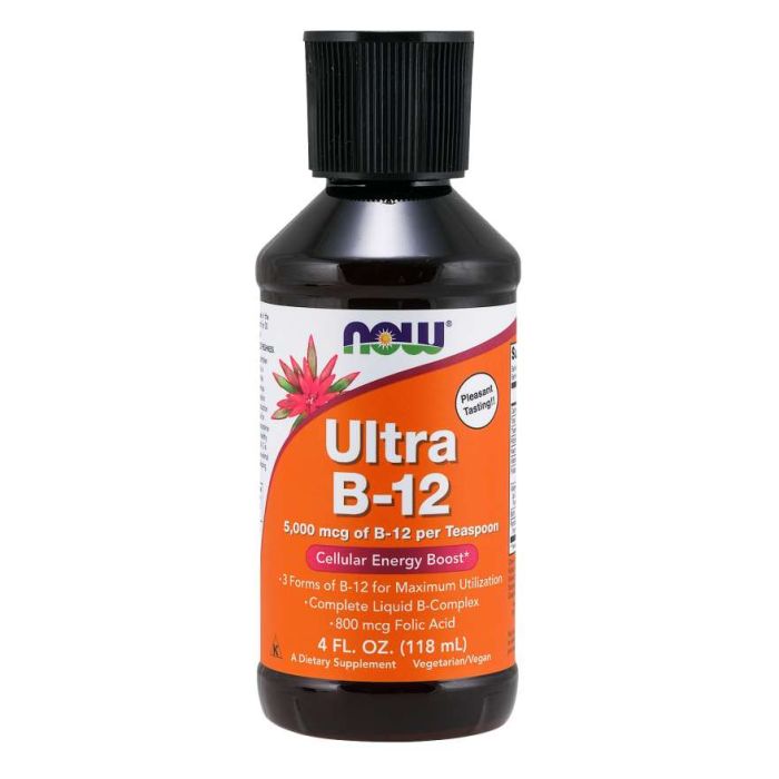 Витамин B-12  Ultra liquid - NOW Foods