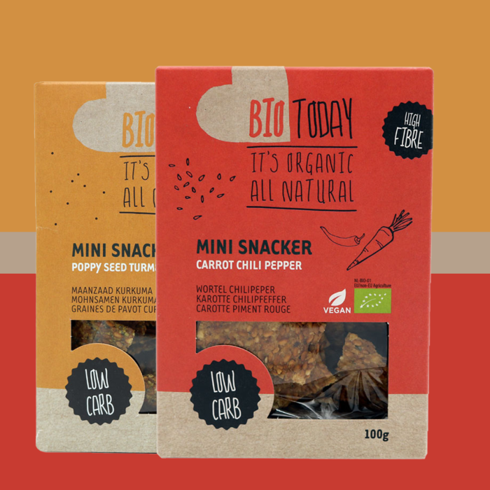 BIO Крекеры Mini Snacker - BioToday