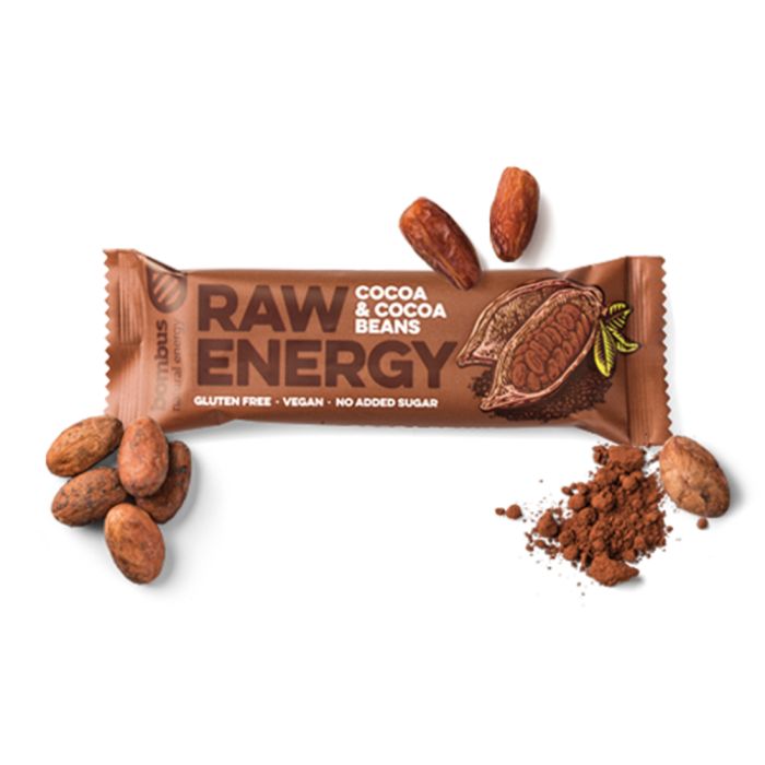 Батончик Raw energy 50г - BOMBUS