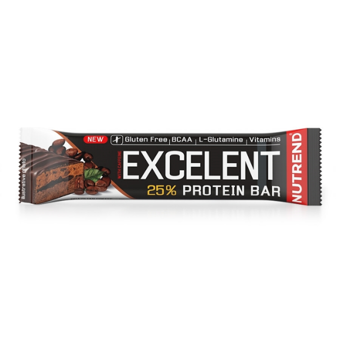 Протеїновий батончик Excelent Caffeine 85 г - Nutrend