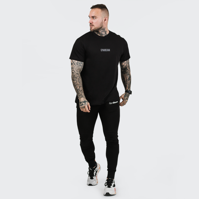 Футболка FIT Black - GymBeam