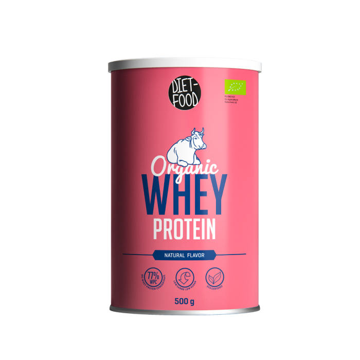 Organic Whey Protein 500 г - Diet Food