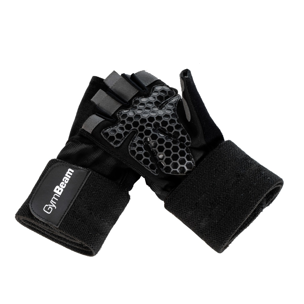 Женские фитнес перчатки Guard Black - GymBeam