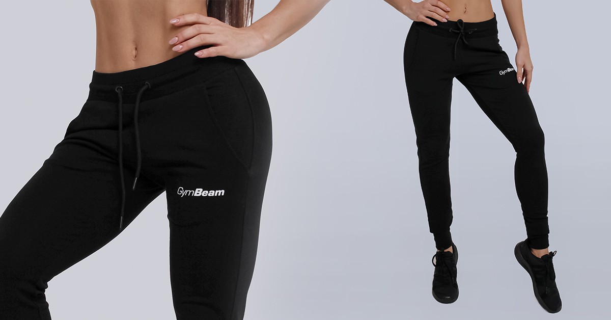 Женские спортивные штаны Urban Black - GymBeam