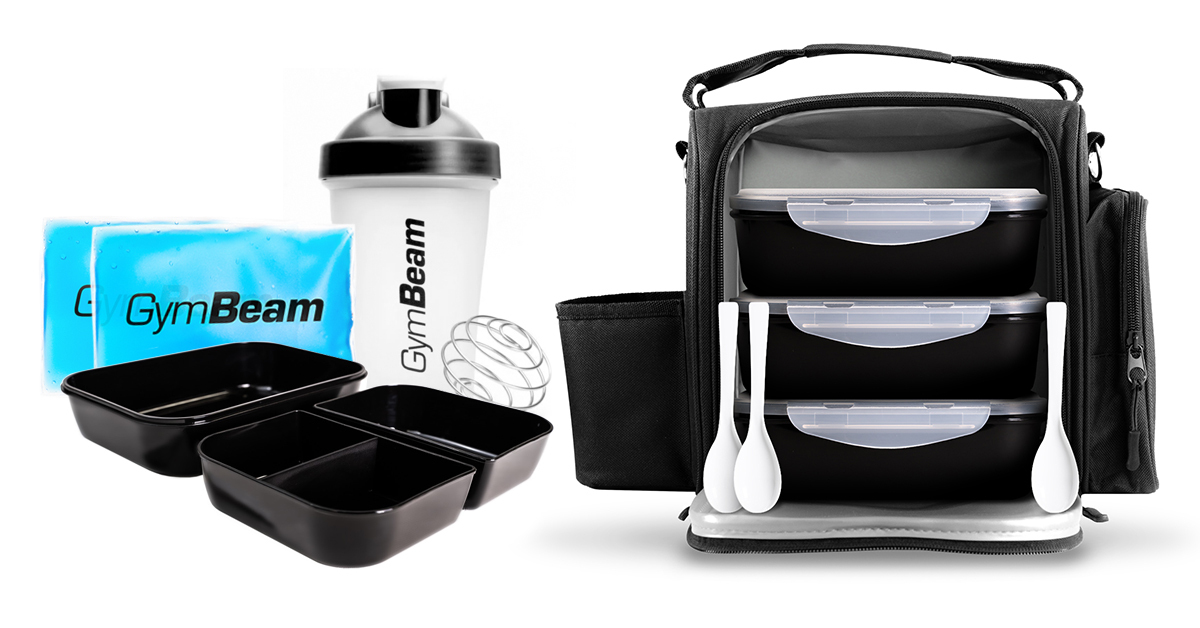 FIT Prep Black Food Bag - Gymbeam