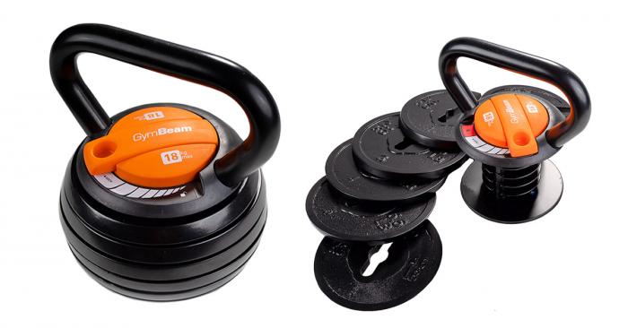 Adjustable Kettlebell 4,5–18 kg - GymBeam